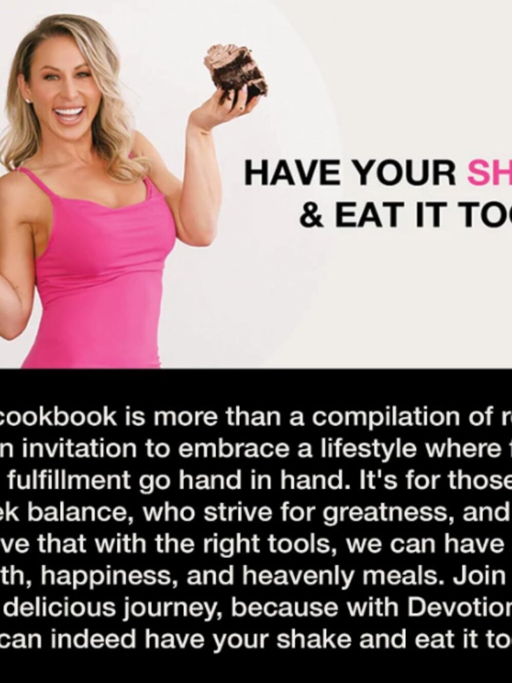 Devotion Nutrition Cookbook: Have Your Shake & Eat It Too! (Paperback) - Picture 2 of 5